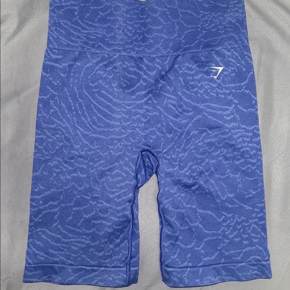 Gymshark‎ Adapt Seamless Bike Shorts M Blue